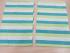 BEDSHEET STRIPE 90X108 2 PILLOW COVER
